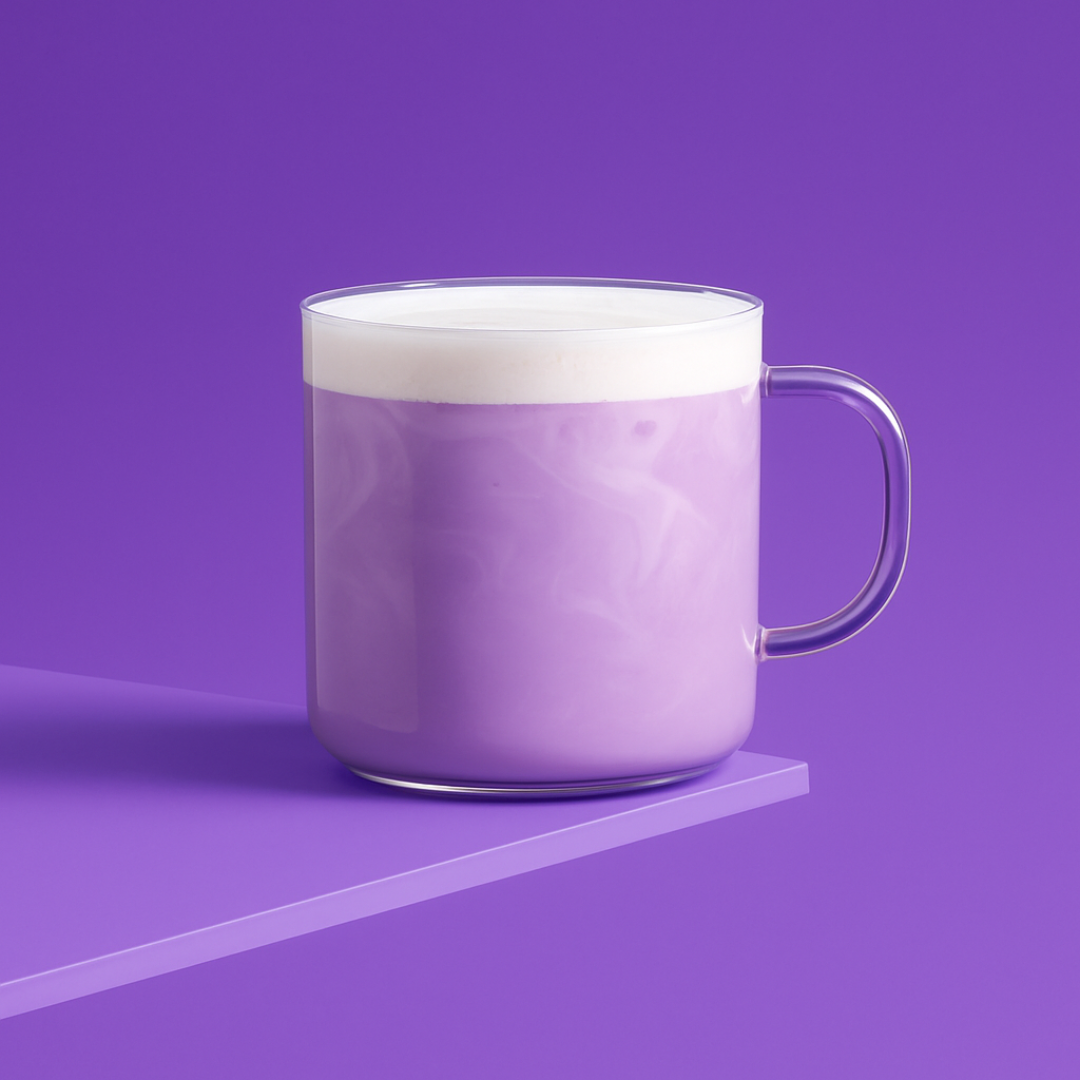 Pure Ube Latte
